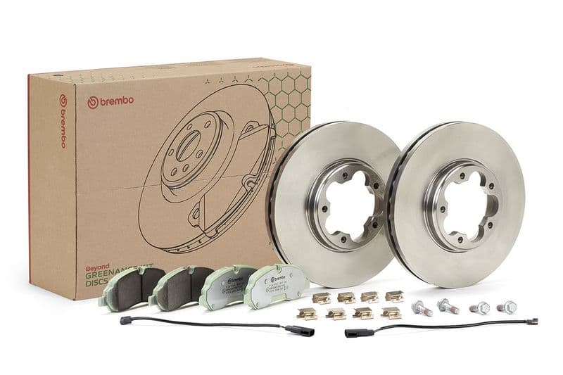Set frana, frana disc BREMBO BEYOND LINE - Greenance KT 10 062