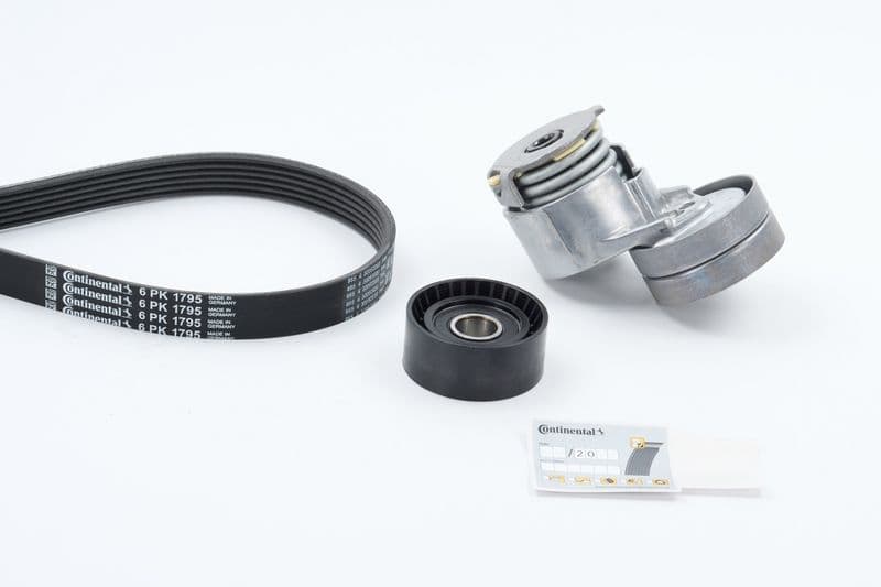 Set curea transmisie cu caneluri CONTINENTAL CTAM 6PK1795K2