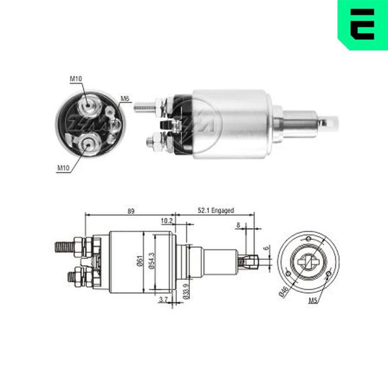 Solenoid, electromotor ERA ZM5639