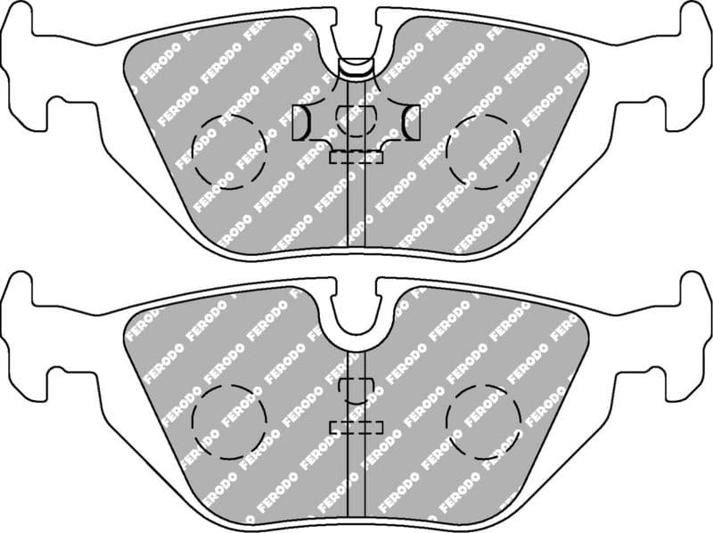 set placute frana,frana disc FERODO FCP850H