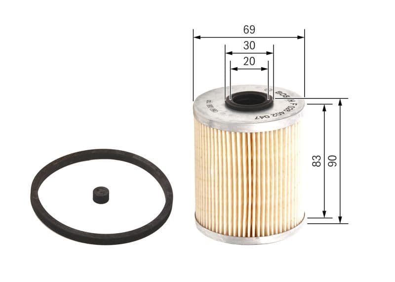 filtru combustibil BOSCH F 026 402 047