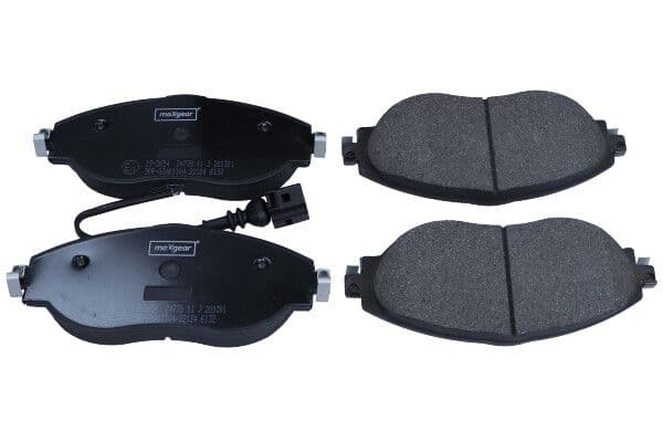 set placute frana,frana disc MAXGEAR 19-3654