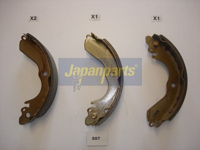 Set saboti frana JAPANPARTS GF-587AF