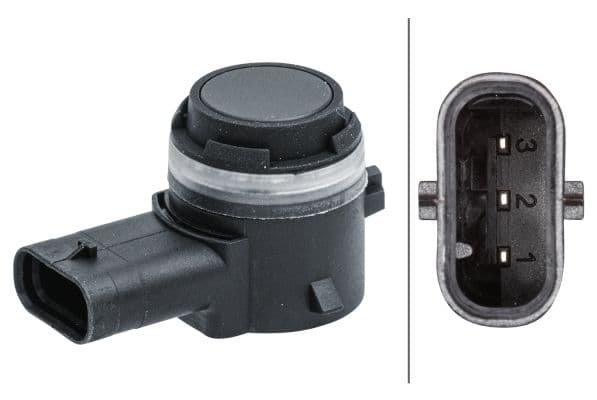 Senzor, ajutor parcare HELLA 6PX 358 141-261