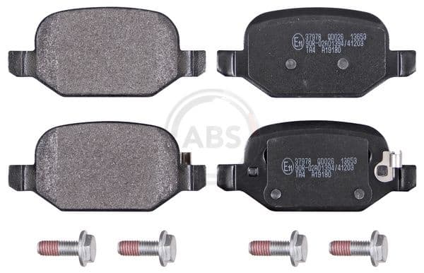 set placute frana,frana disc ABS 37978