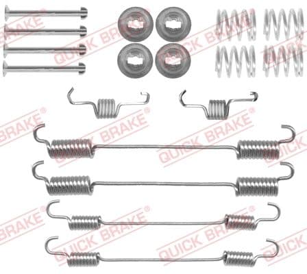 Set accesorii, sabot de frana QUICK BRAKE 105-0057