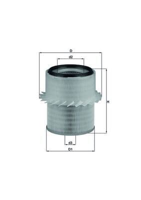 Filtru aer KNECHT LX 673