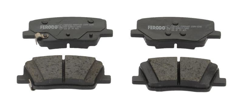 set placute frana,frana disc FERODO PREMIER ECO FRICTION FDB5452