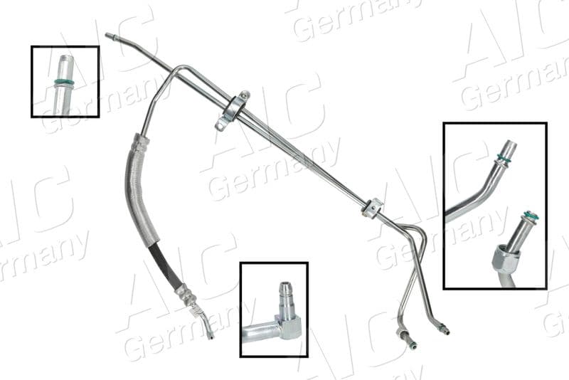 Furtun hidraulic, sistem de directie AIC Calitatea originală 54986