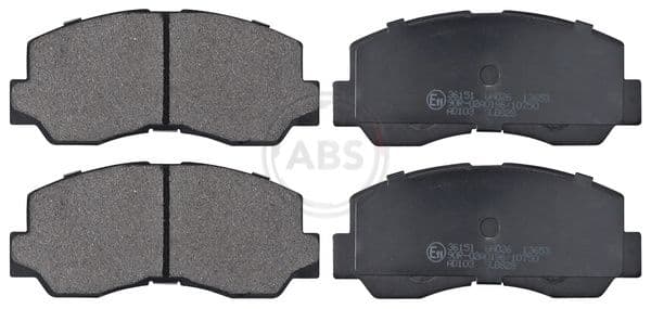 set placute frana,frana disc ABS 36151