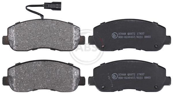 set placute frana,frana disc ABS 37848