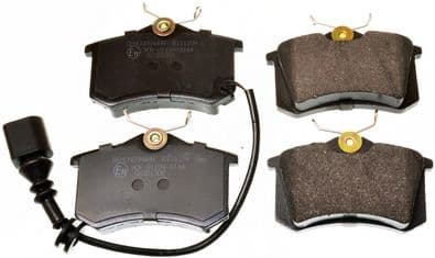 set placute frana,frana disc DENCKERMANN B111104