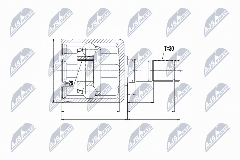 Set articulatie, planetara NTY NPW-NS-050