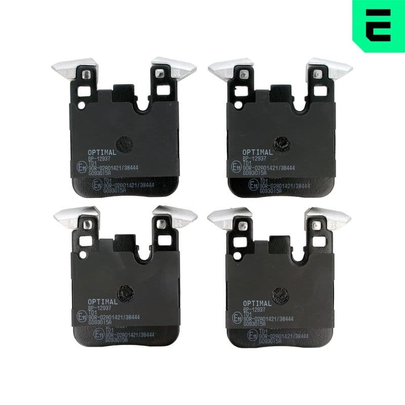 set placute frana,frana disc OPTIMAL BP-12937