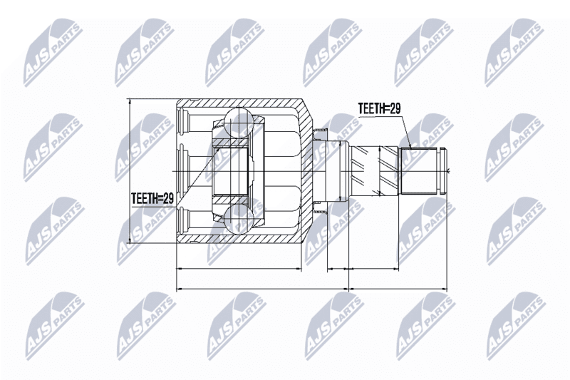 Set articulatie, planetara NTY NPW-NS-044
