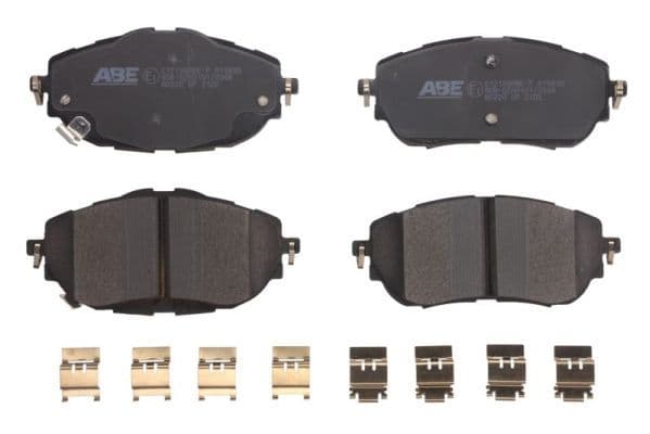 set placute frana,frana disc ABE C12139ABE-P