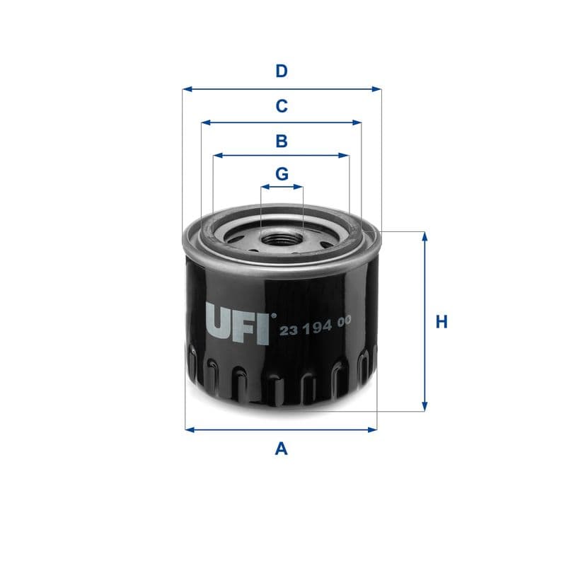 Filtru ulei UFI 23.194.00