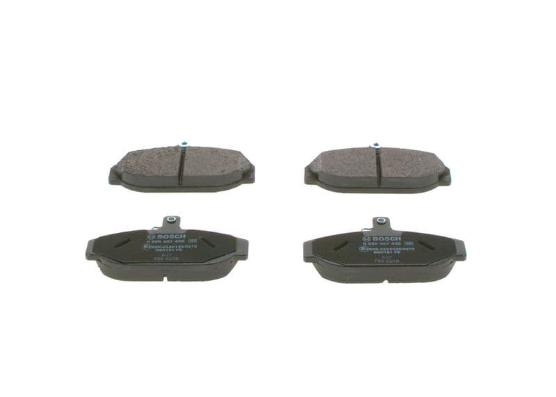 set placute frana,frana disc BOSCH 0 986 467 400