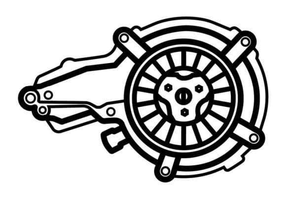 Pompă de apă, răcire motor NRF 390141