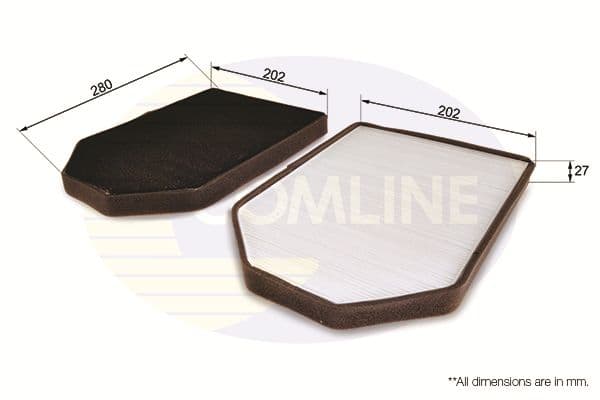 Filtru, aer habitaclu COMLINE EKF236