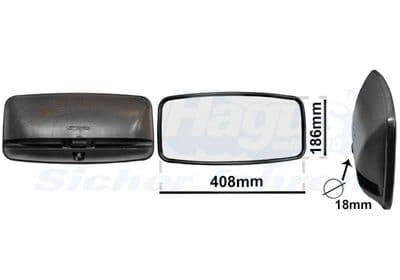 Oglinda exterioara VAN WEZEL 8222