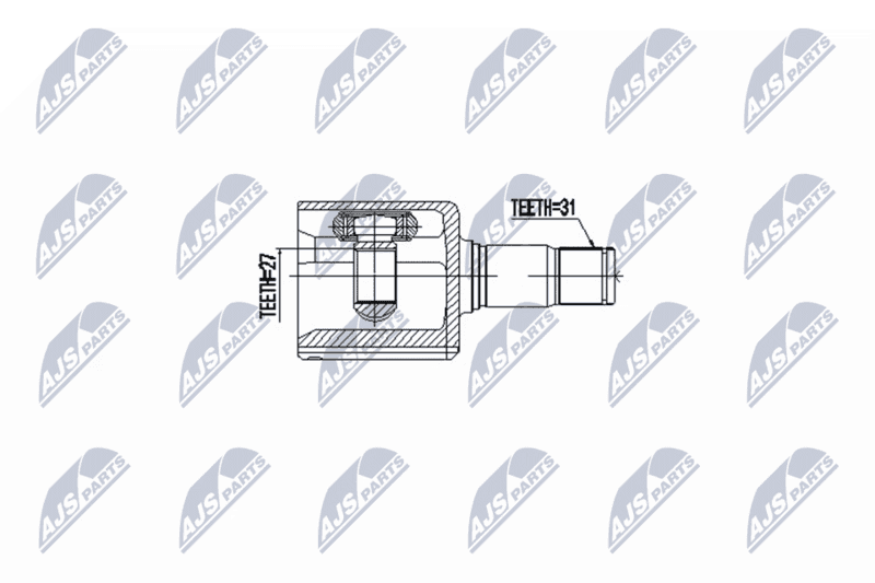 Set articulatie, planetara NTY NPW-FR-124