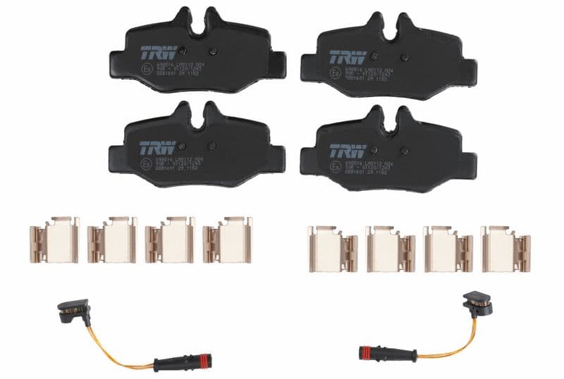 set placute frana,frana disc TRW COTEC GDB1601