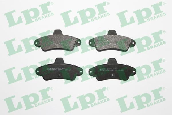 set placute frana,frana disc LPR 05P714