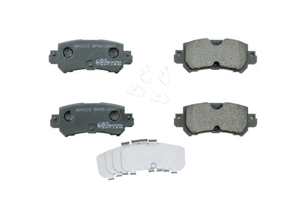 set placute frana,frana disc AISIN Premium ADVICS by BPMZ-2007