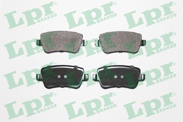 set placute frana,frana disc LPR 05P1218