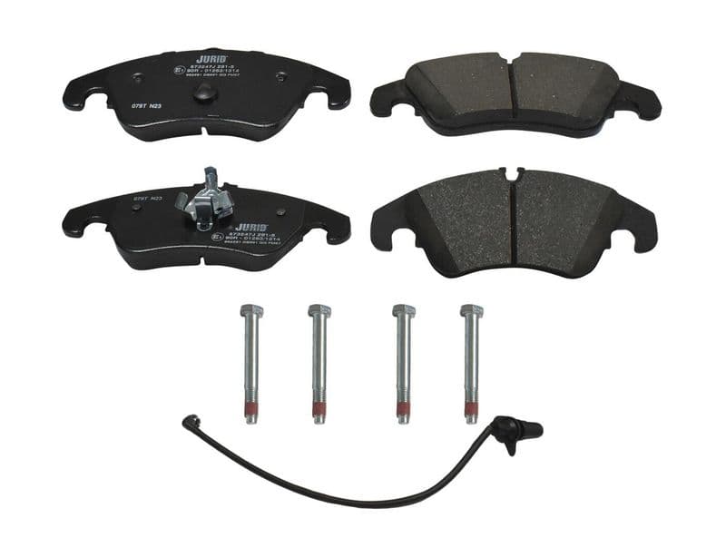 set placute frana,frana disc JURID 573247J