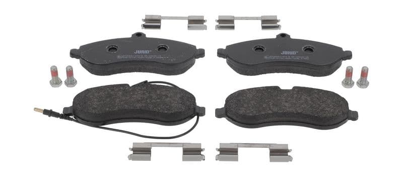 set placute frana,frana disc JURID 573280J