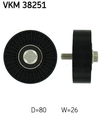 Rola ghidare/conducere, curea transmisie SKF VKM 38251