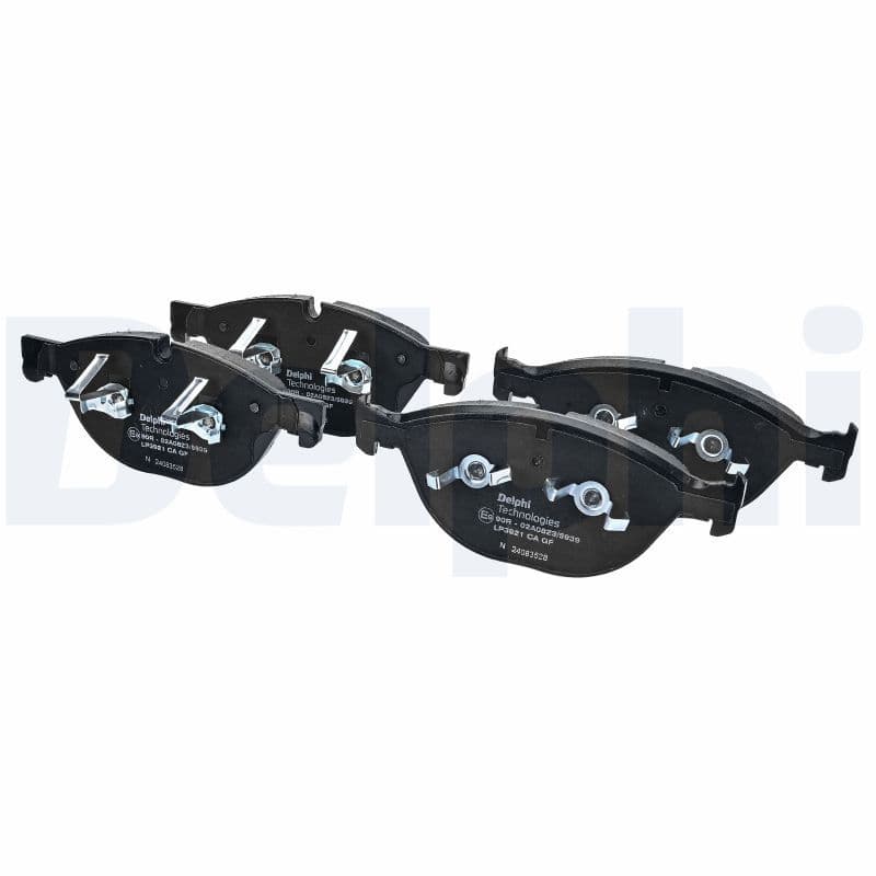 set placute frana,frana disc DELPHI LP3921