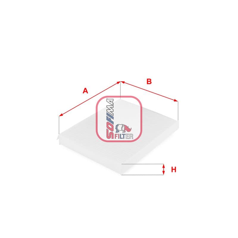 Filtru, aer habitaclu SOFIMA S 3043 C