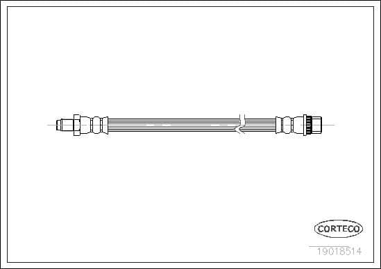 Furtun frana CORTECO 19018514