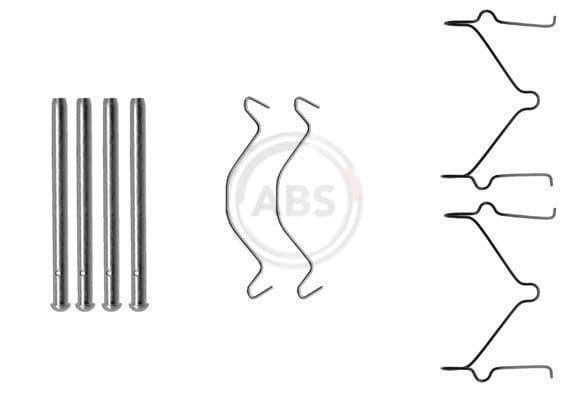 Set accesorii, placute frana ABS 1209Q