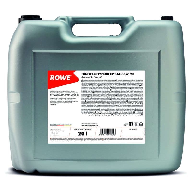 Ulei diferential ROWE HIGHTEC HYPOID EP SAE 85W-90 25005-0200-99