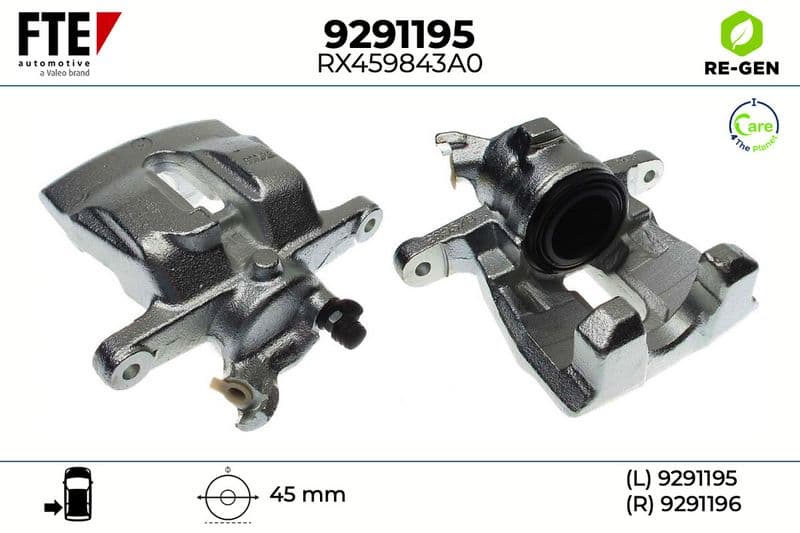 Etrier frana FTE 9291195