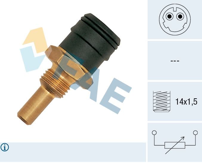 senzor,temperatura lichid de racire FAE 33280