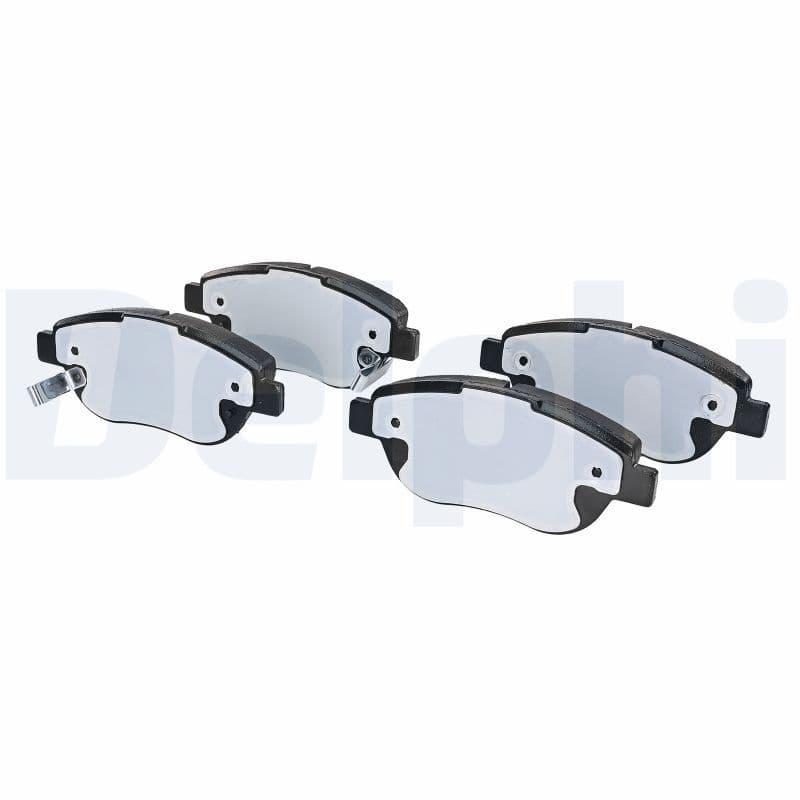 set placute frana,frana disc DELPHI LP2476