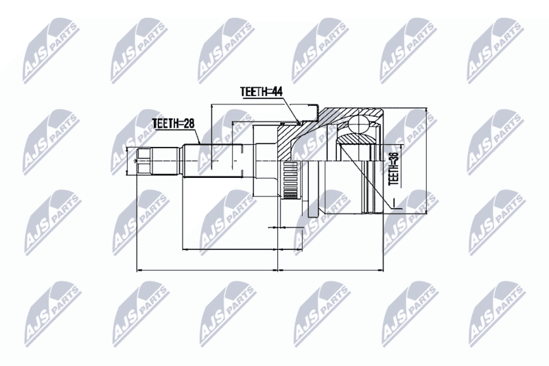 Set articulatie, planetara NTY NPZ-MZ-040