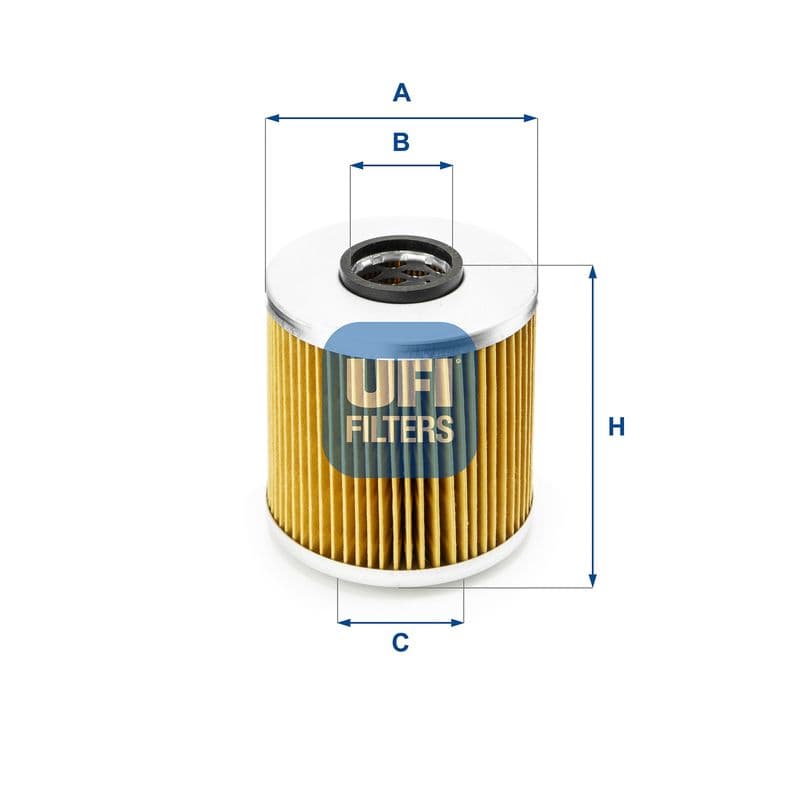 Filtru ulei UFI 25.541.00