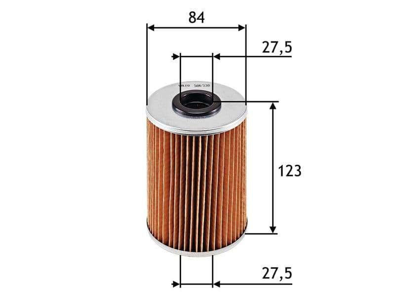 Filtru ulei VALEO 586538