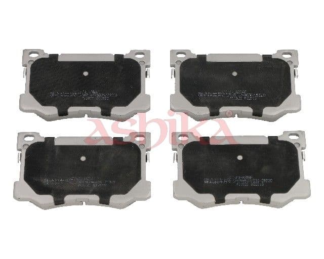 set placute frana,frana disc ASHIKA 50-0H-H20