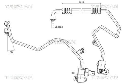 conducta presiune variabila,aer conditionat TRISCAN 9010 23025