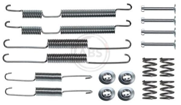 set accesorii, saboti frana parcare ABS 0009Q
