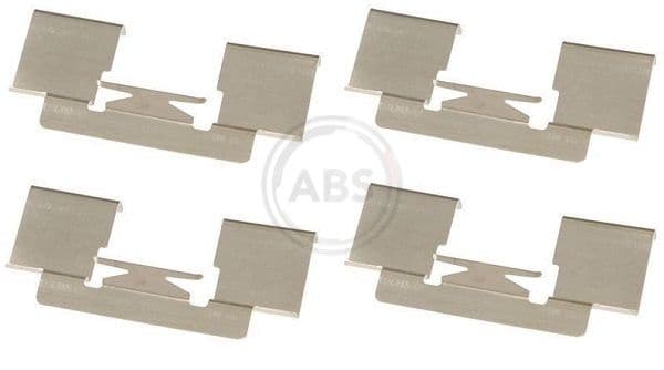 Set accesorii, placute frana ABS 1732Q
