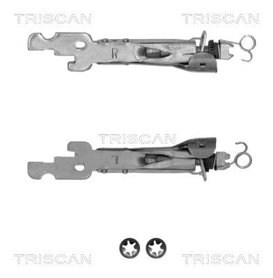 Set pentru reglare ulterioară, frână tambur TRISCAN 8105 103003