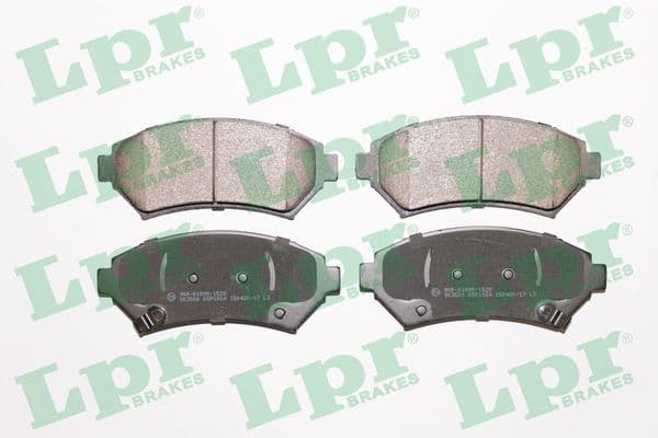 set placute frana,frana disc LPR 05P1054